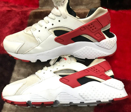 Nike huarache white red - huarache,