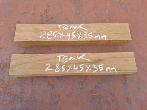 Burmese teak wood spindles - teak,