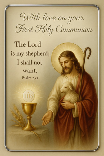 First holy communion - communion,