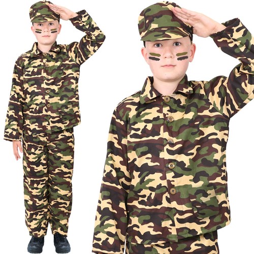 Childs army boy costume - boy,