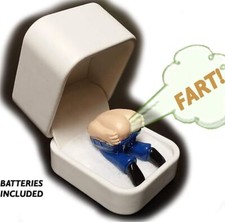 The Moon Ring (Farts When Opened!) Prank Joke Fart Machine Butt Sound Toy