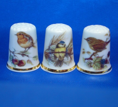 Birchcroft china thimbles - birchcroft,