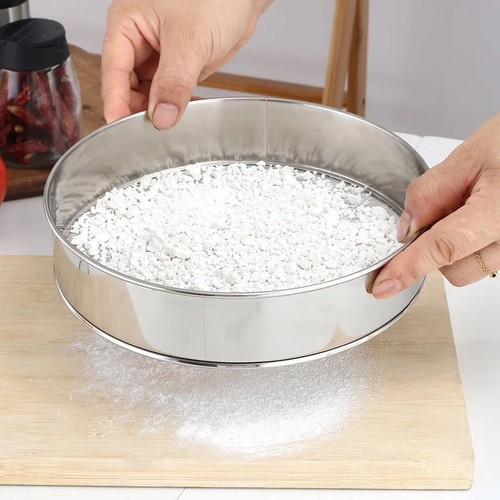 Stainless flour sieve - stainless,