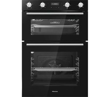 Hisense BID95211BGUK Built in Integrated 60cm Electric Double Oven - Black
