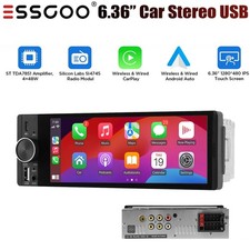 Single 1 DIN 6.36" Car Radio