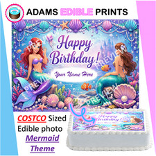 COSTCO SIZED, MERMAID THEME