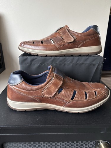 Pavers mens leather fisherman - pavers,