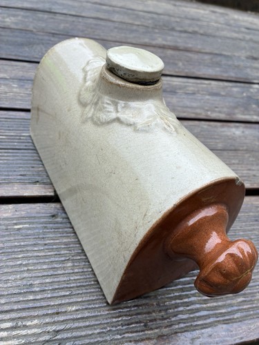 Vintage stoneware hot water - stoneware,