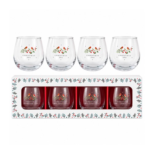 Christmas robin drinking - christmas,