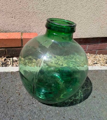 Large green glass - large,