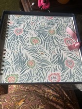 John Lewis LIBERTY OF LONDON Peacock Parade  fabric photo album, Unused