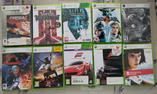 Xbox 360 games - bundle, 10x