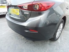 REAR BUMPER MAZDA 3 MK3 FL (BN) 2016 TO 2019 SE NAV 4 DOOR SALOONGREY GREY
