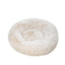 Dog Bed Donut Soft Round Plush