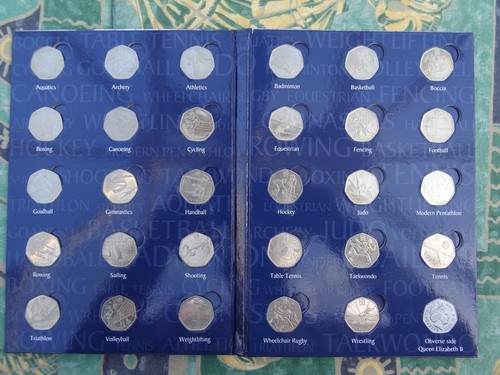 2012 london olympic - olympic, 50p