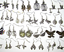 Huge selection of bird earrings pendant necklaces enamel crystal fast UK deliver