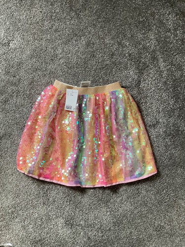 Girls rainbow sequin tutu - sequin,