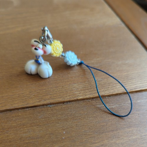 Vintage diddl mouse charm - vintage,