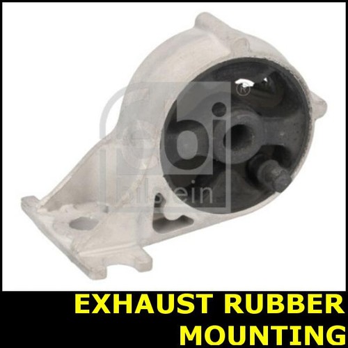 Exhaust rubber mounting - exhaust,