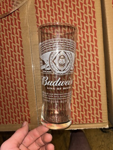 Brand new budweiser pint - budweiser,
