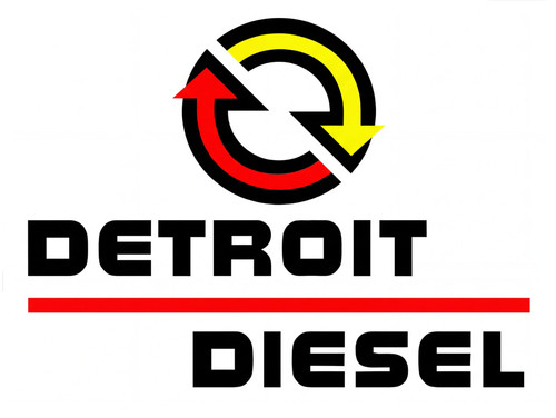 Detroit diesel metal sign - detroit,