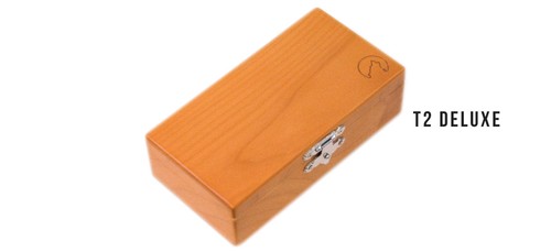 Wooden rolling box deluxe - wooden,