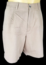 AUSTIN GOLF Mens Beige Herringbone EVENING DRESS GOLF SHORTS - Waist 42" - £59