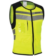 Oxford Utility Bright Top Fluo Motorcycle Motorbike Zip Up Hi Viz Jacket