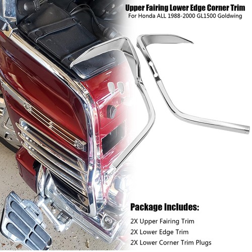 Chrome upper fairing lower - chrome,
