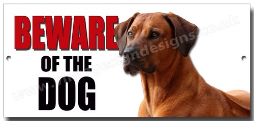 Rhodesian ridgeback beware - rhodesian, of