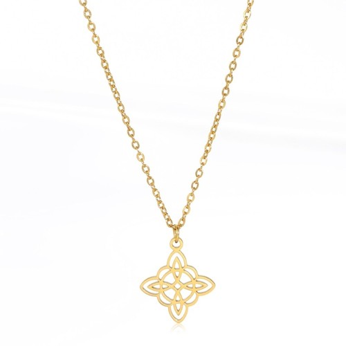 Fashion witch knot necklace - witch,