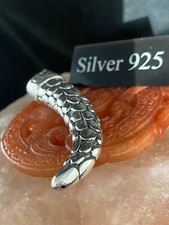 Silver Horn Of Life  Pendant And Silver Chain