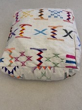Moroccan floor cushion square. Choose From 5 Different Patterns And Designs