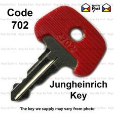 JUNGHEINRICH KEY Code 702  Spare ELECTRO,  FORKLIFT,  PALLET,  STAPLER,  KOMATSU