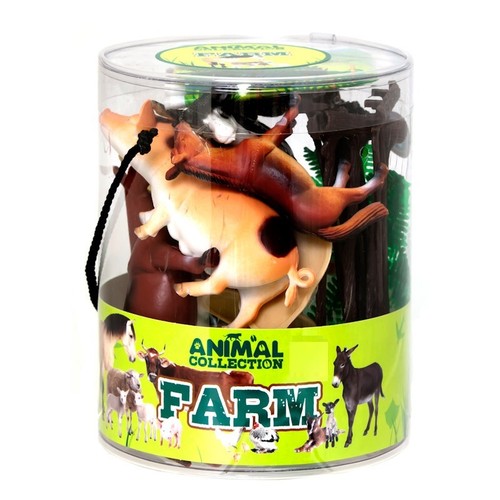 Childrens toy farm - animals, set