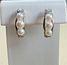 10K Gold Pearl & Diamond