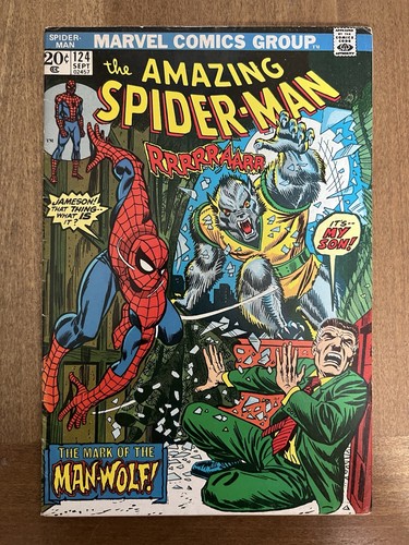 Amazing spider man 124 - amazing, spider-man