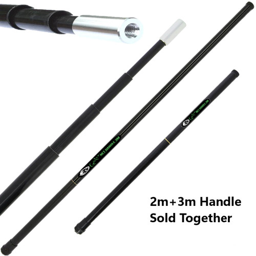 Telescopic net handle - telescopic,
