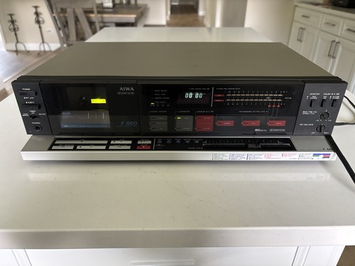 Vintage aiwa f660 cassette - vintage, ad-f660