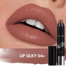 Matte Waterproof Lipstick Pen Makeup Non-stick Cup Lip Liner Pencil Long Lasting