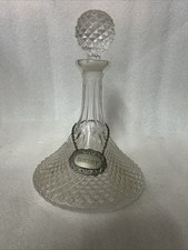 Vintage Sherry Cut Glass