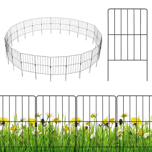 10pcs metal garden - 10pcs, fence