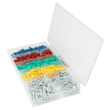 285 ASSORTED RAW RAWL WALL