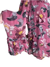 PAIGE Silk Blouse Raspberry