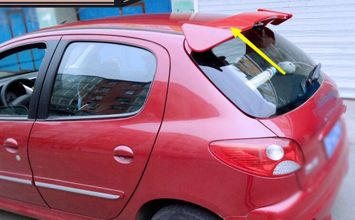 Rear trunk spoiler wing - rear,