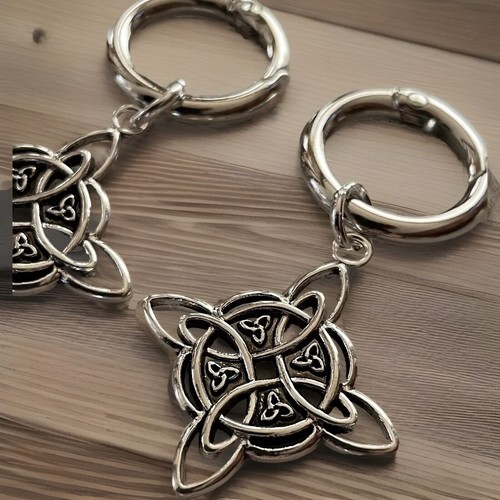 2pcs celtic knot alloy metal - celtic,