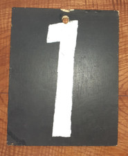 Hand made cricket scoreboard