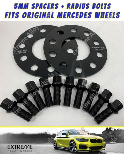 Black wheel spacers 5mm for - wheel,