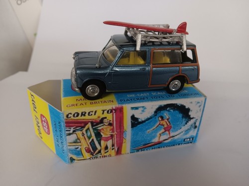 Corgi 485 restored mini - corgi,