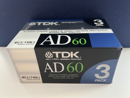 Tdk 60 blank audio - x, ad